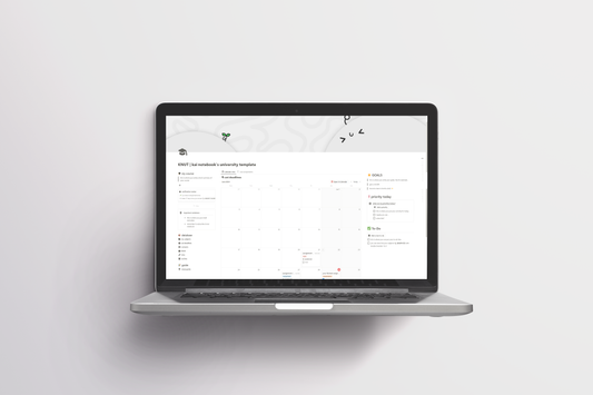 KNUT | kai notebook's university tracker (notion template)